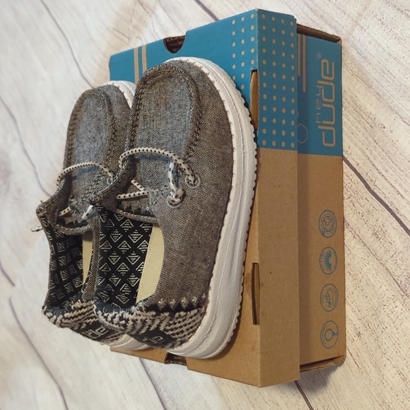 Hey Dude Wendy Toddler Chambray - Onyx - Picture 5 of 7